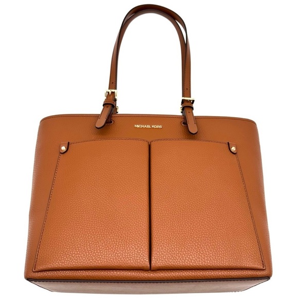 Michael Kors Jet Set Medium Pocket Tote Bag Luggage (NWT) - Picture 6 of 11